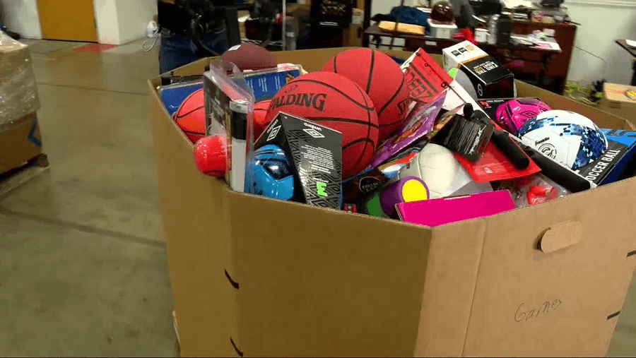 Toys donated to hurricane Helene in North Carolina