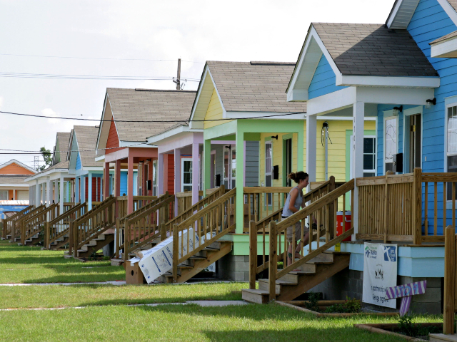 Houses in New Orleans getting a huge boost of money from an anonymous donor.