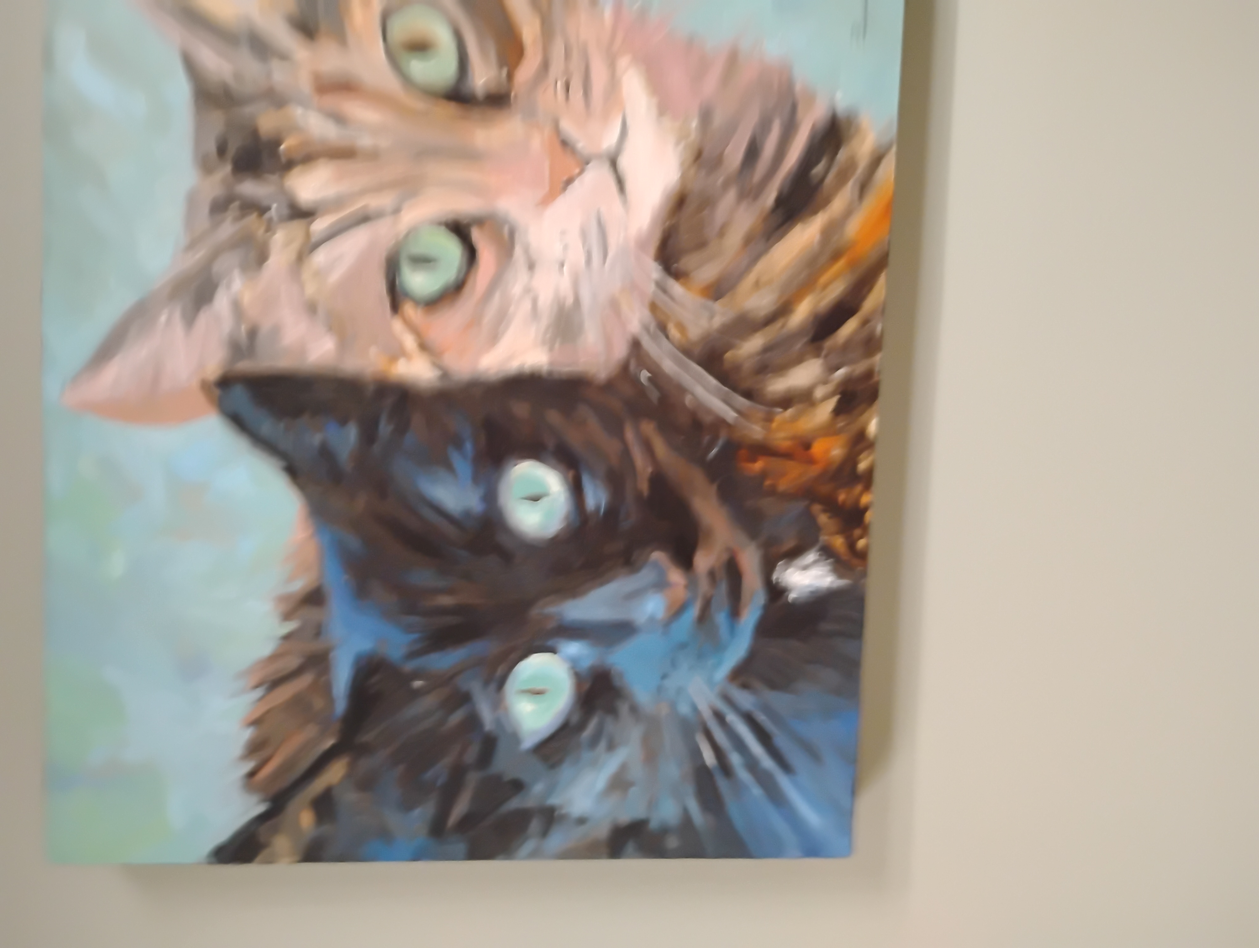 Cat painting