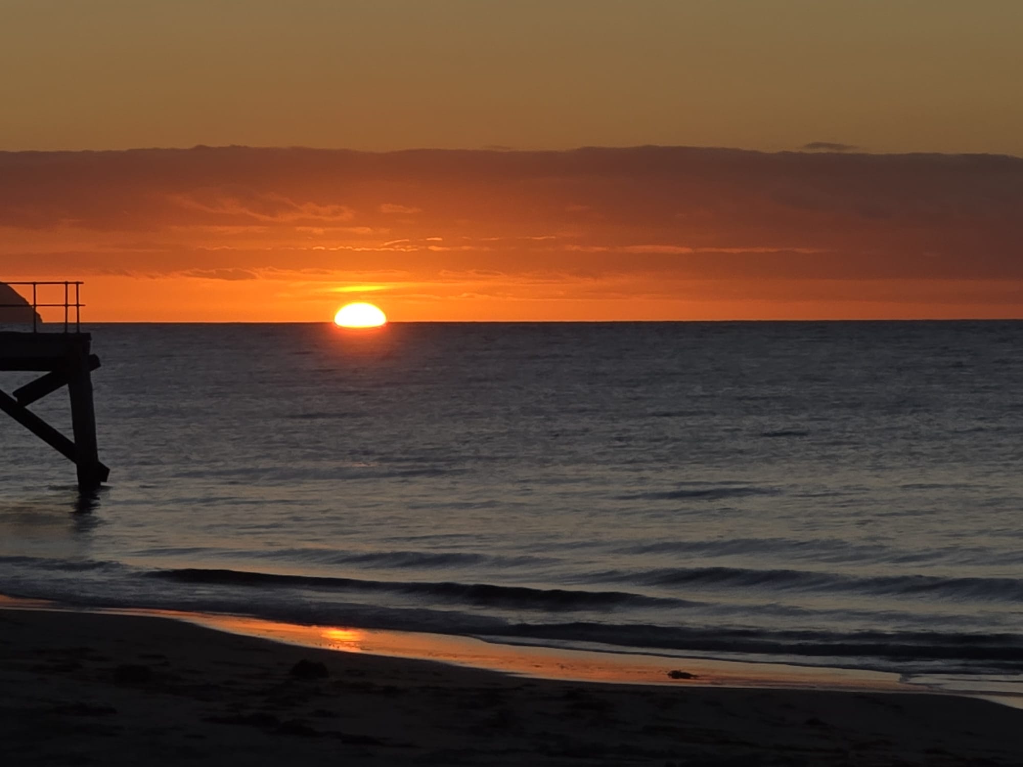 Beach sunset 