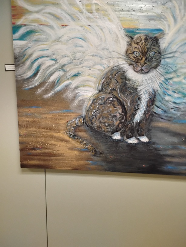 cat painting