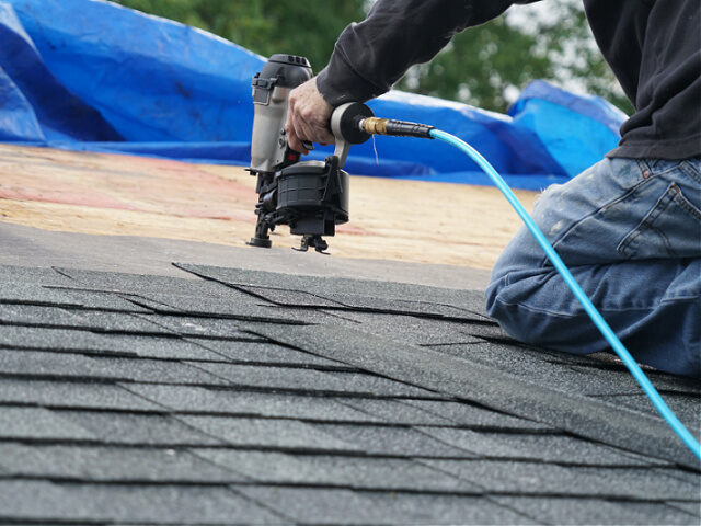 A military veteran in Pennsylvania receives a new roof from a roofing company. 