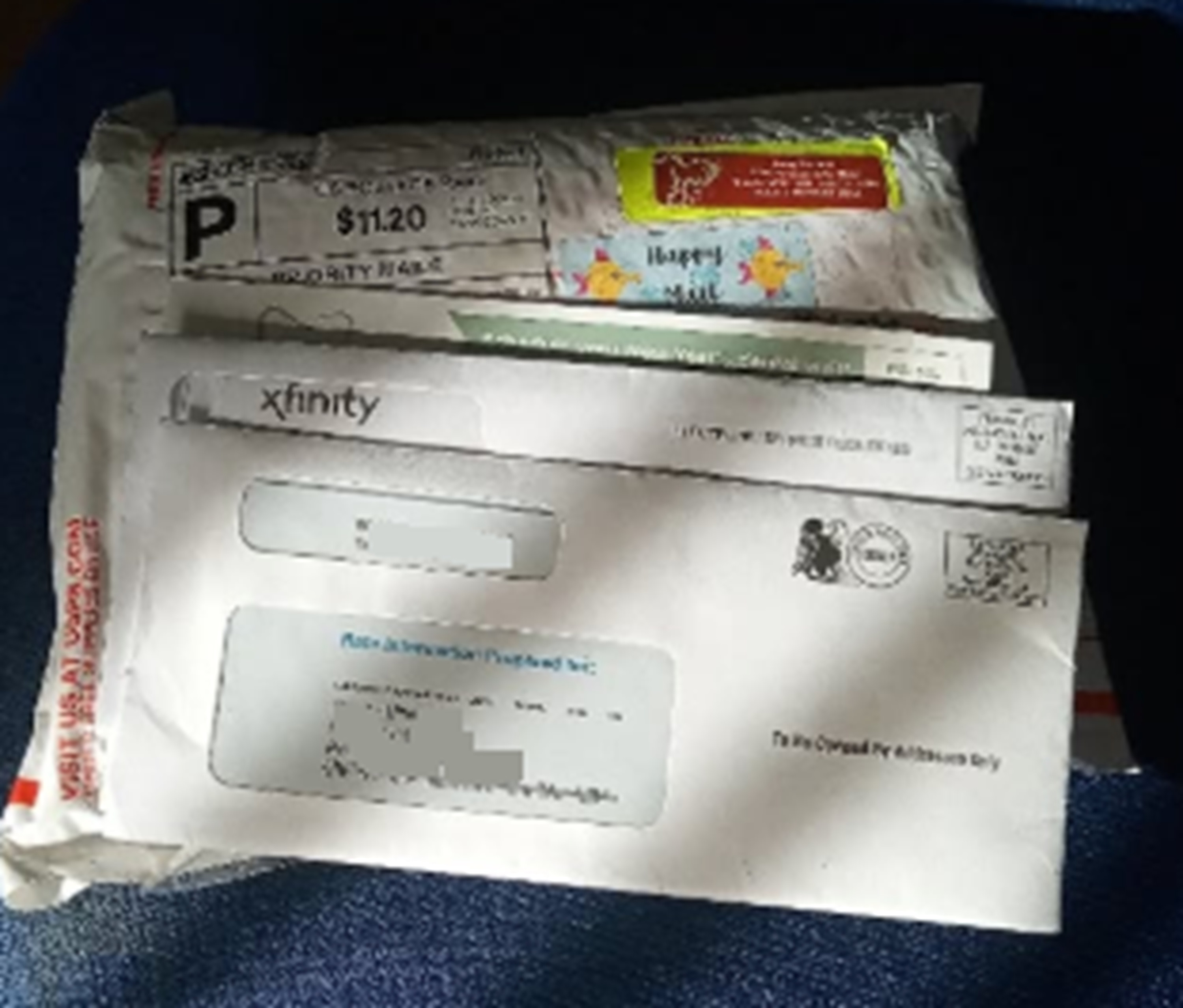 Mail I received today. Mail I received today.