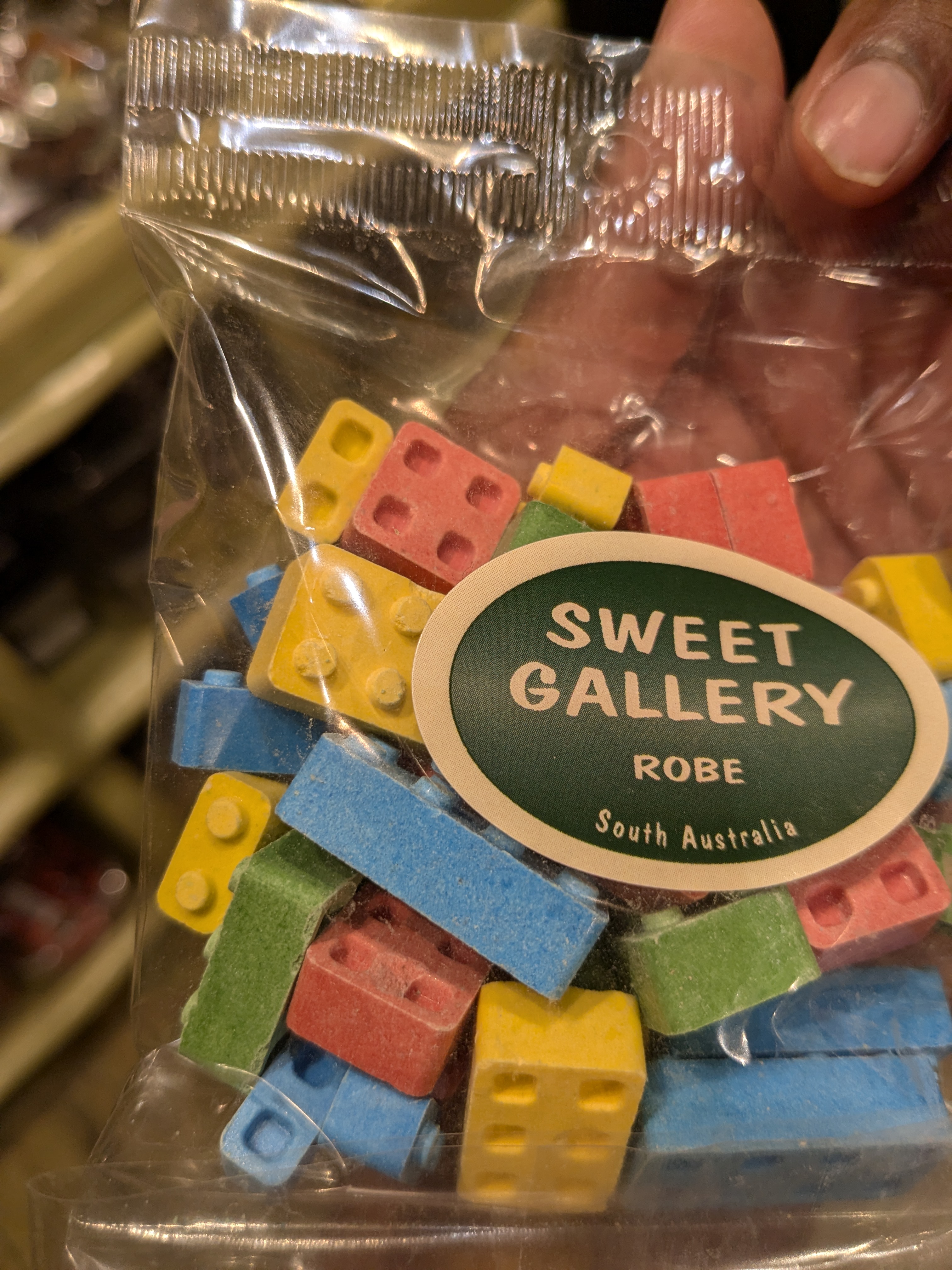 Lego candy - edible!