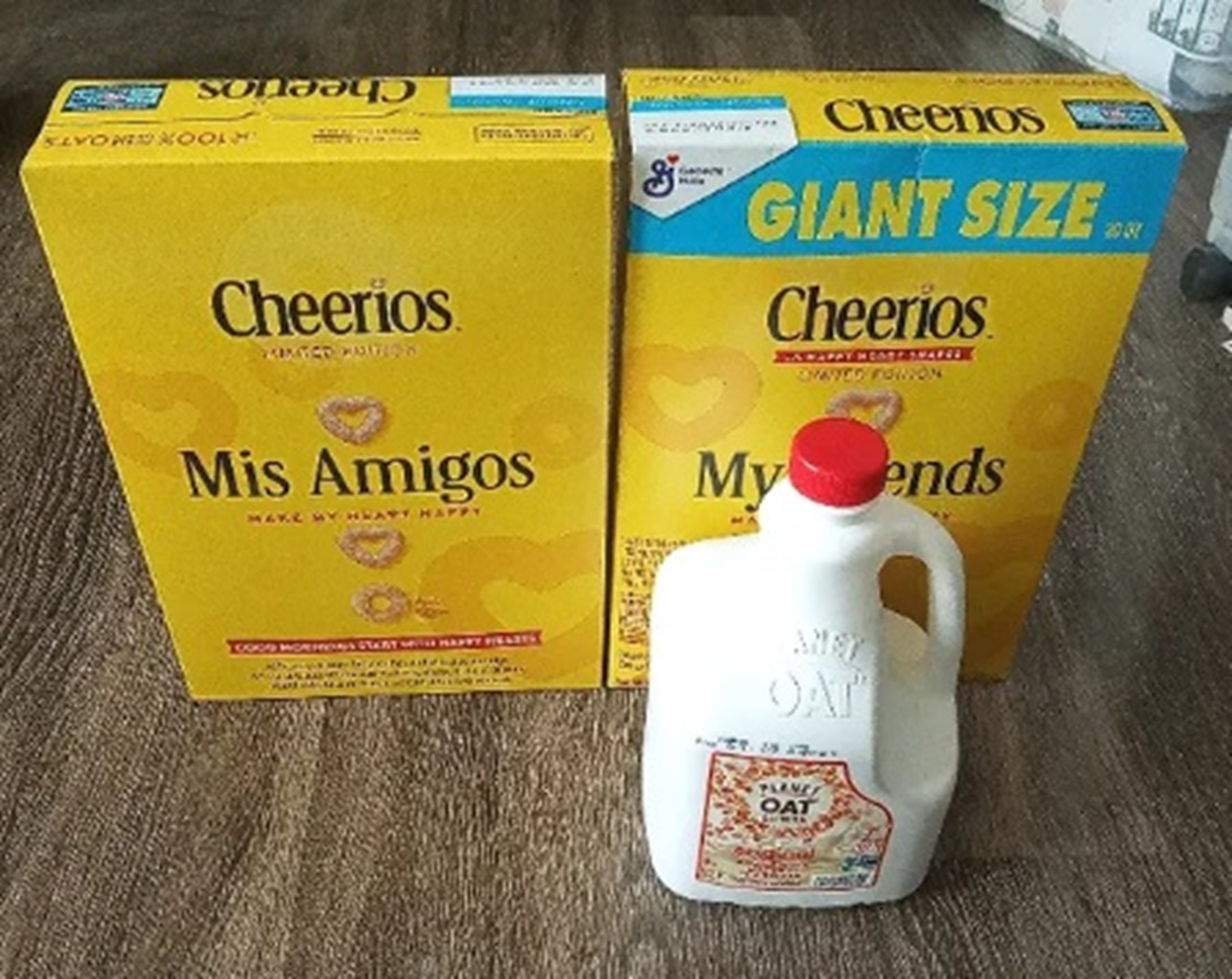 Photo I took of all my Cheerios