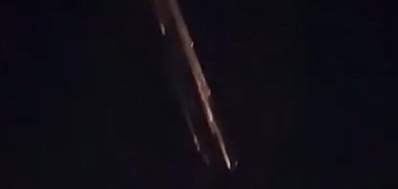 Satellite returns to earth that was confused to a meteor shower that burned up..