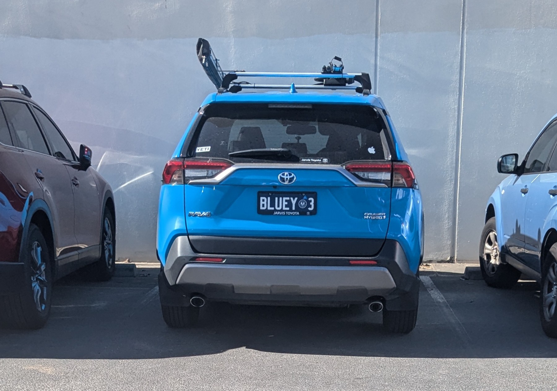 A Bluey car