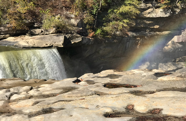 Cumberland Falls, 2020.  Photo taken by and the property of FourWalls.