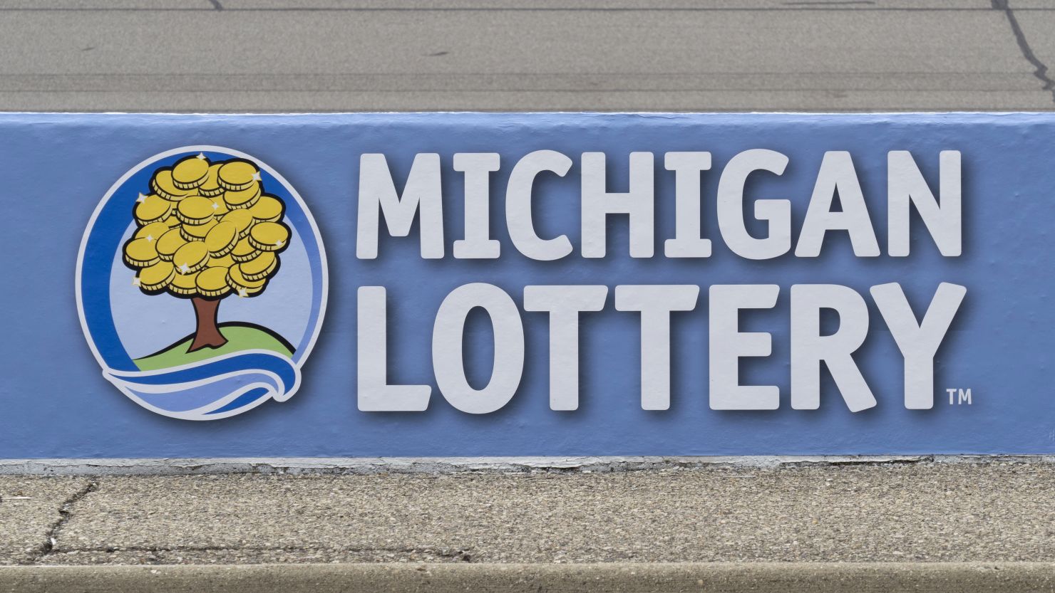 Image of the Michigan Lottery Ticket. 