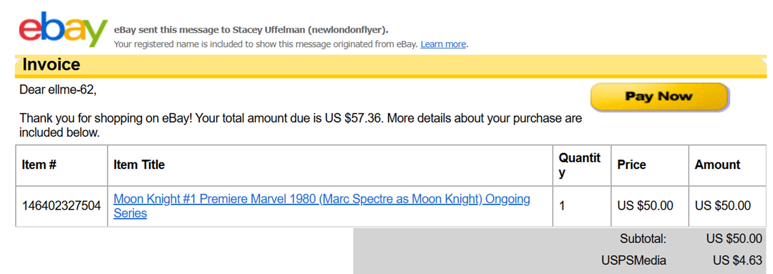 Screencap of Moon Knight sale Screencap of Moon Knight sale