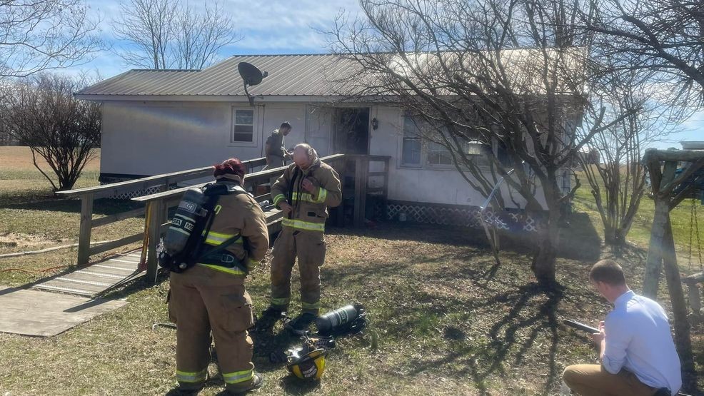 Firefighters in Dekalb County rescue a man and his pets in a house fire. Firefighters in Dekalb County rescue a man and his pets in a house fire.