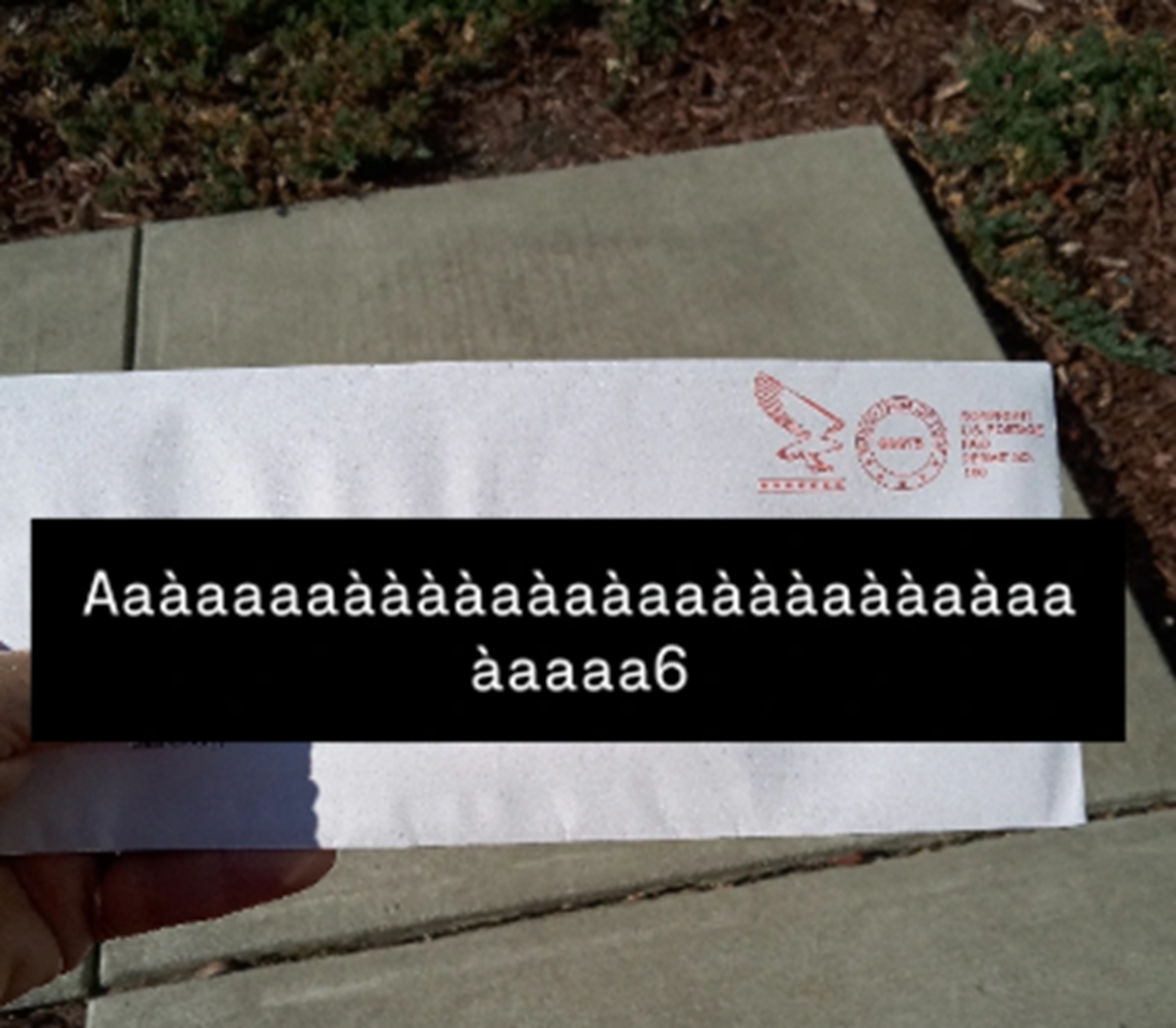 exciting mail I got this morning exciting mail I got this morning