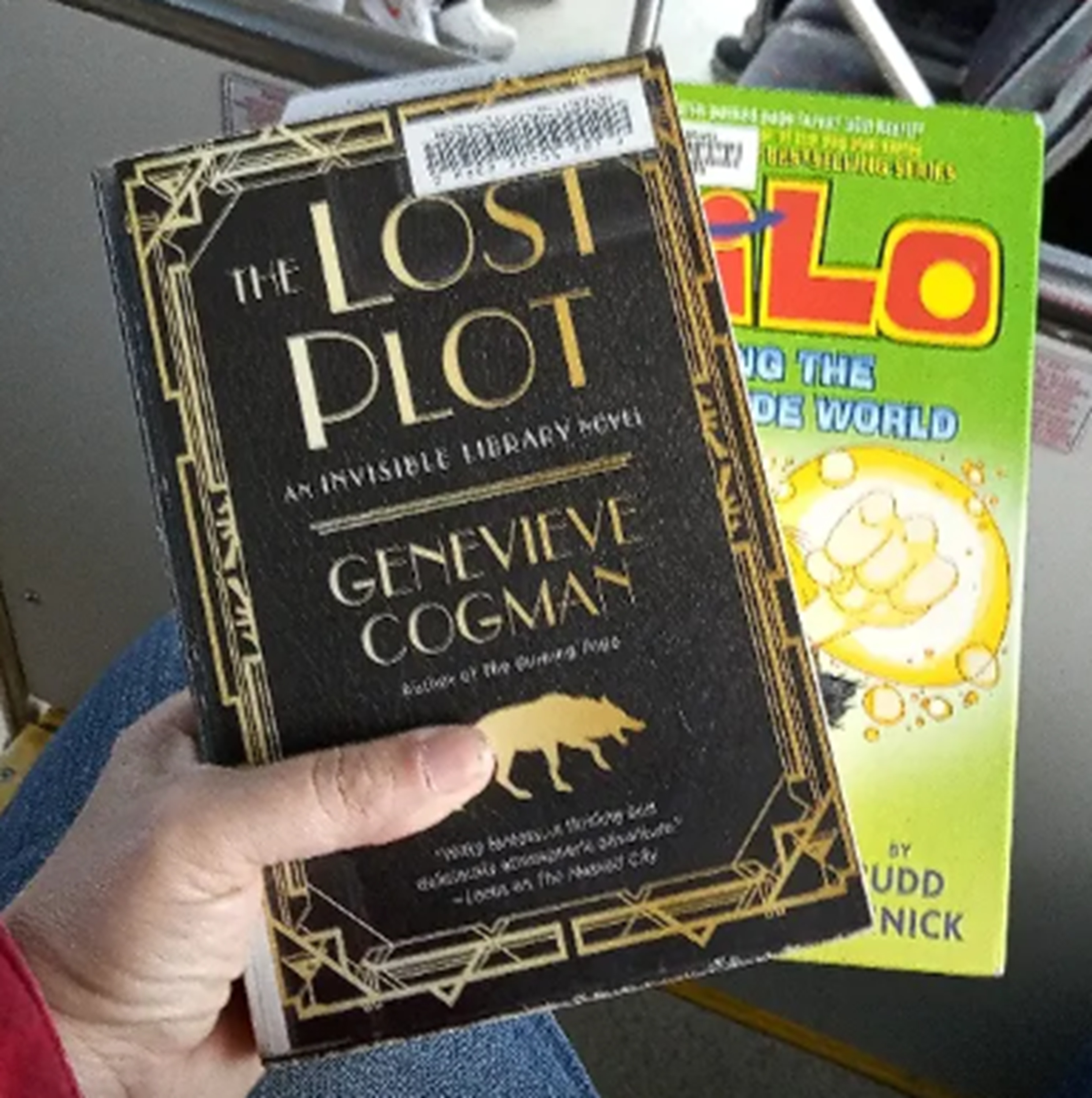 Photo of the books I got today Photo of the books I got today