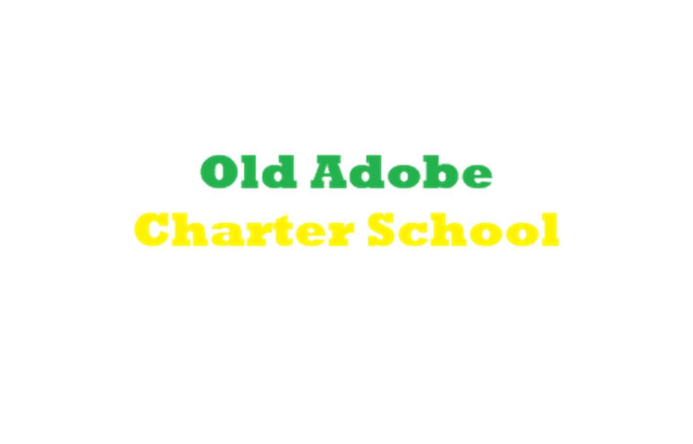 My rendition of the School name via Paint