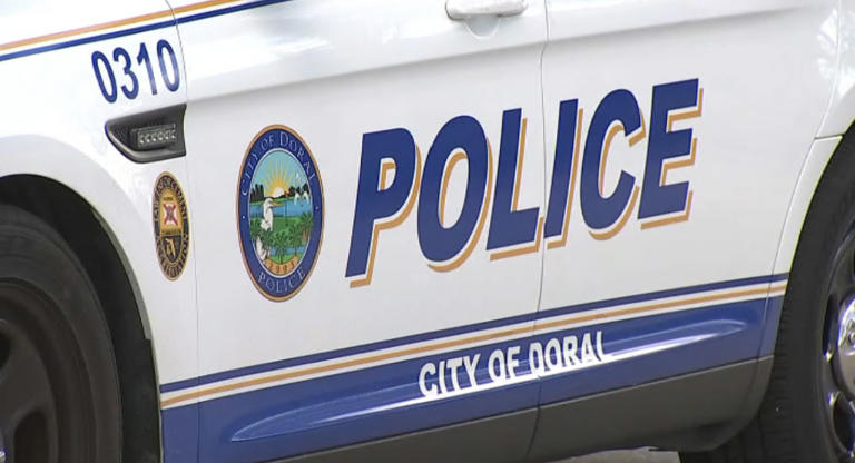 Logo of the Doral Police Department in Florida.