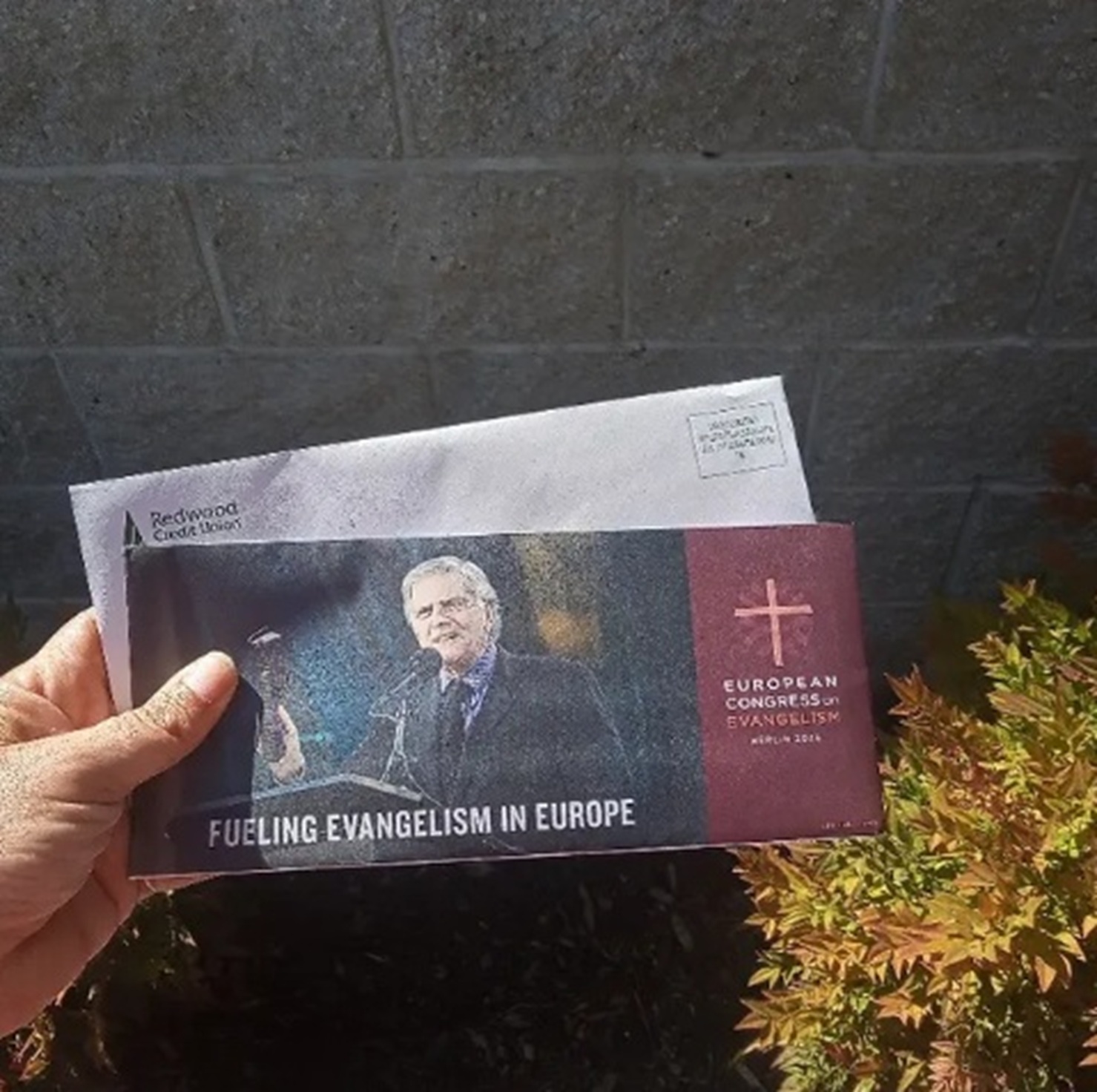 Photo I took of my exciting mail