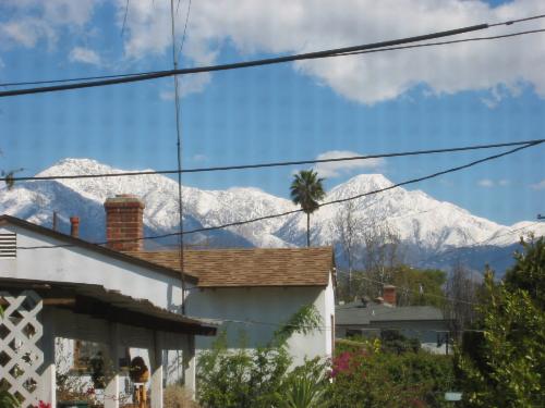 View - A view of the mountains from my window.