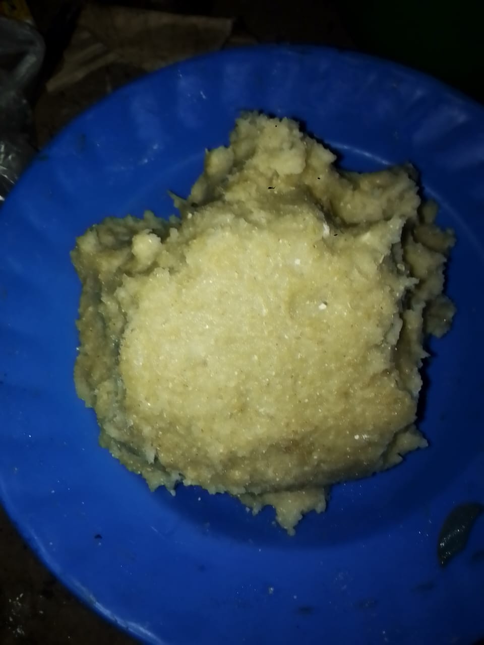 A photo of "Ugali" I had for lunch today 11/55/2025 A photo of "Ugali" I had for lunch today 11/55/2025