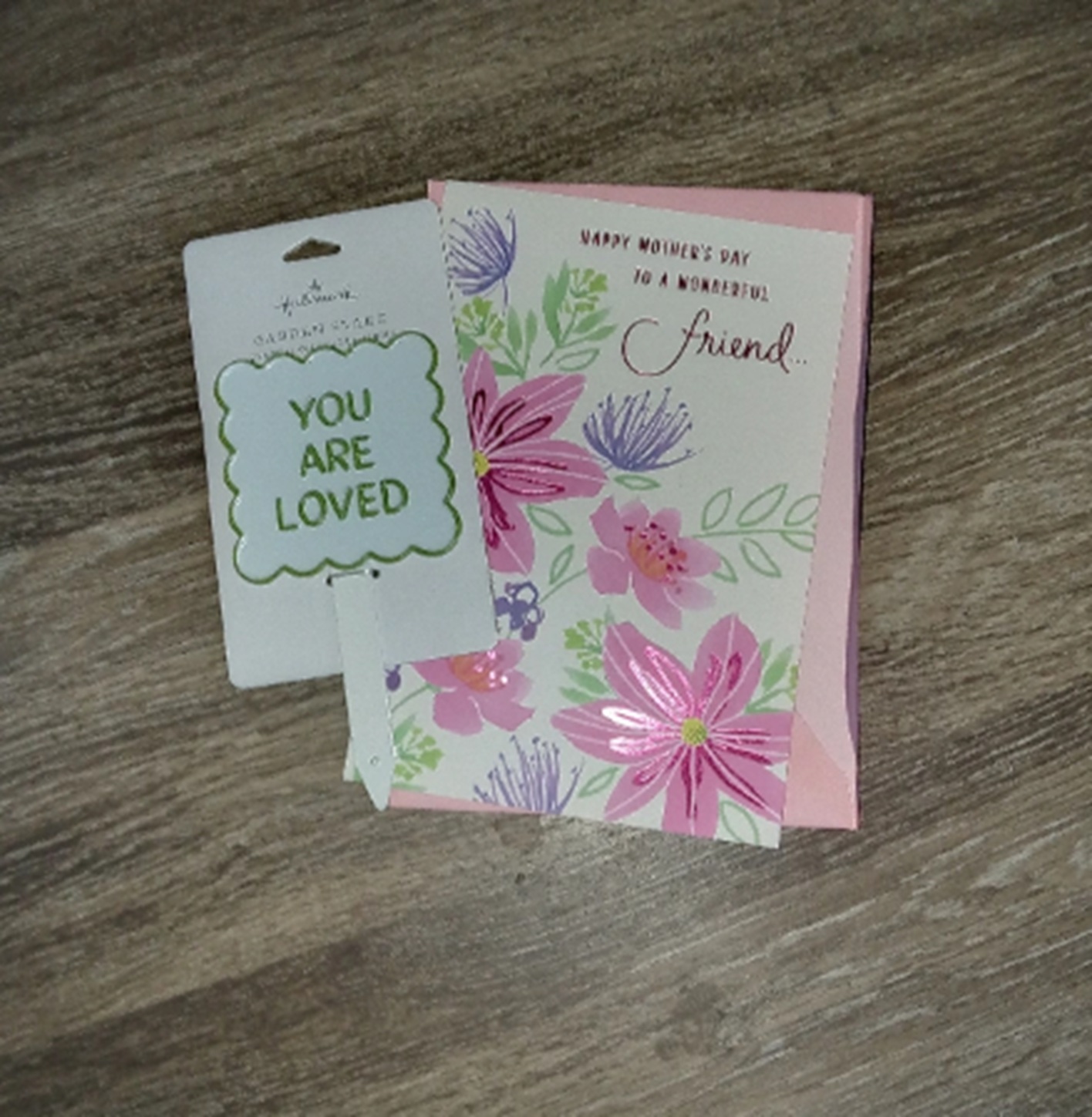 Photo I took of my surrogate Mom's gift Photo I took of my surrogate Mom's gift