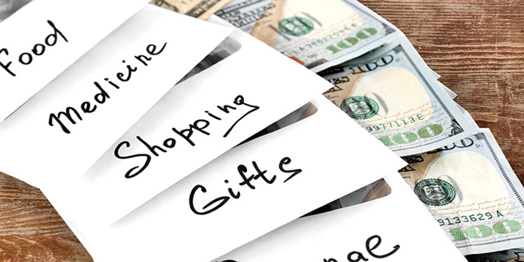 An image showing a budgeting method. Source: members1st.org