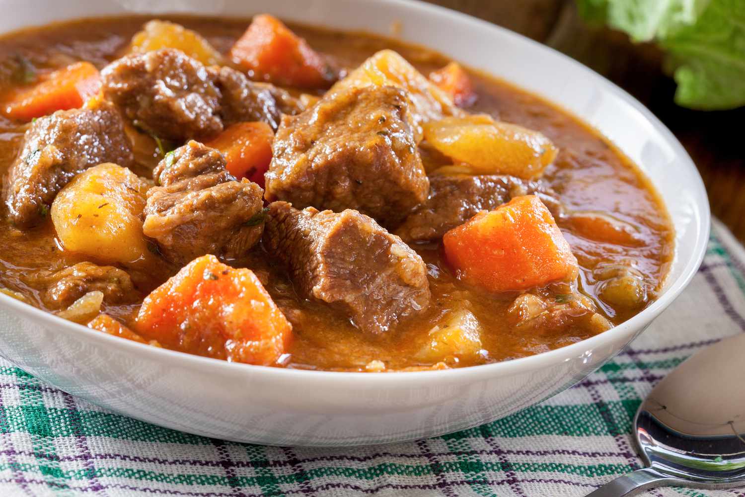 A bowl of perfectly tender meat. Source: Simply Recipes