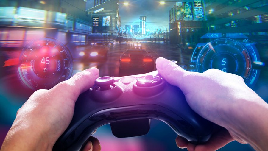Video games being played by former military personnel.
