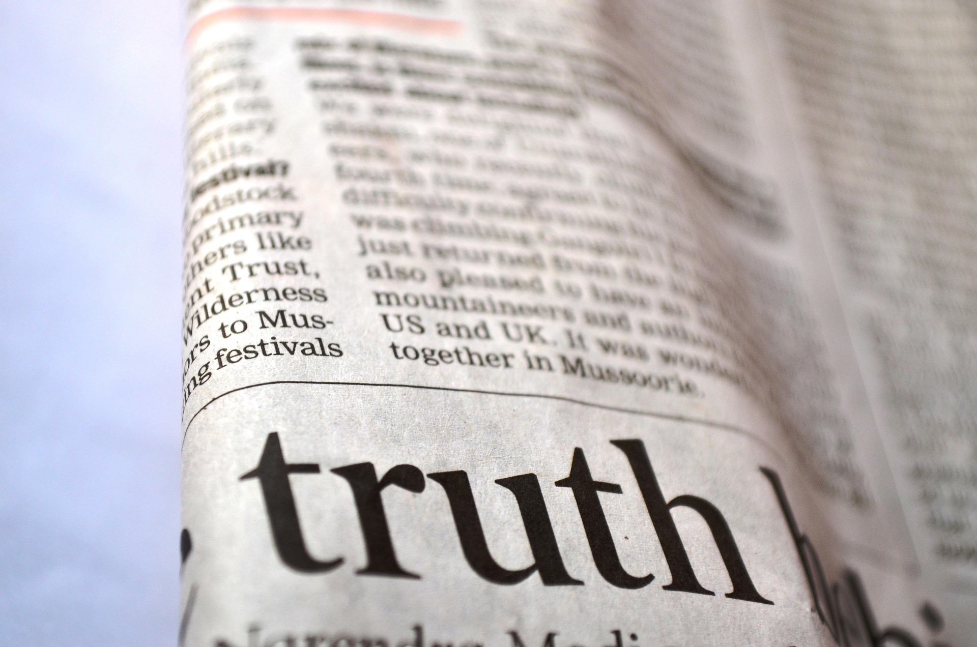 Do not just read about truth