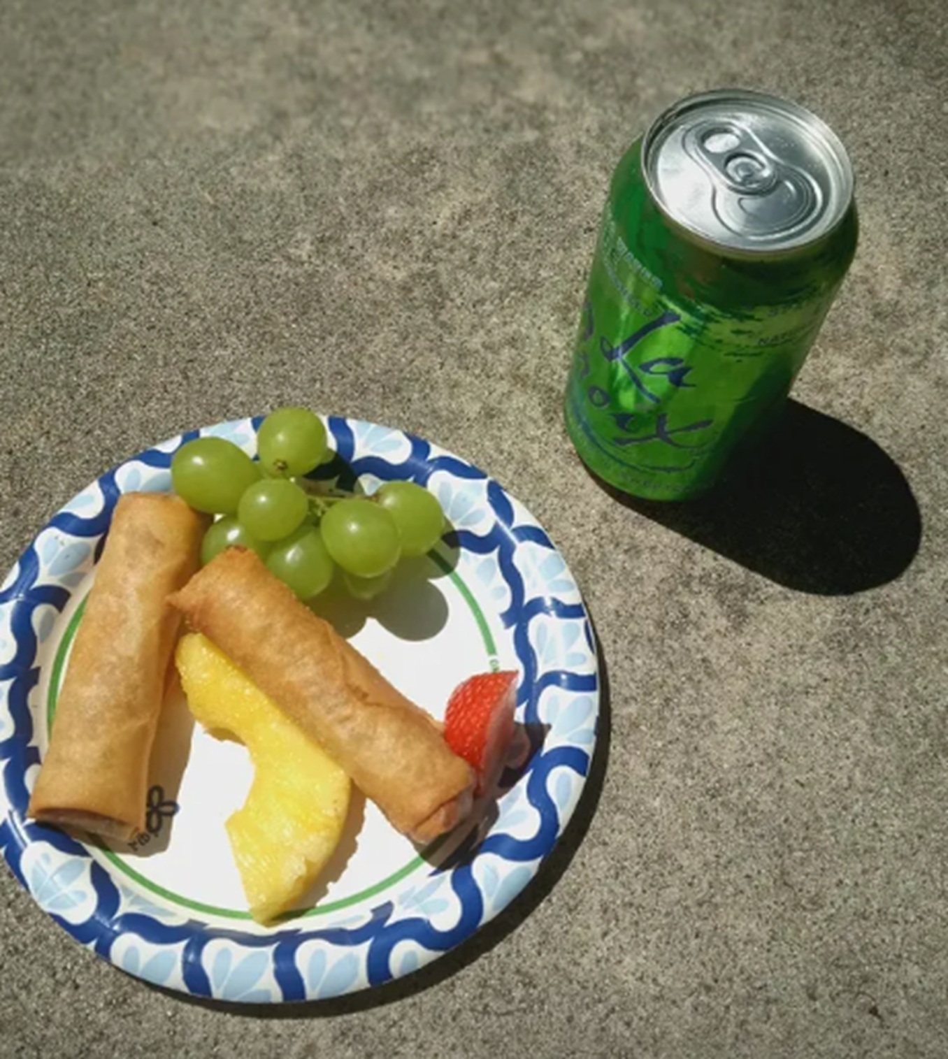 Photo I took of my plate at the get-together. Photo I took of my plate at the get-together.