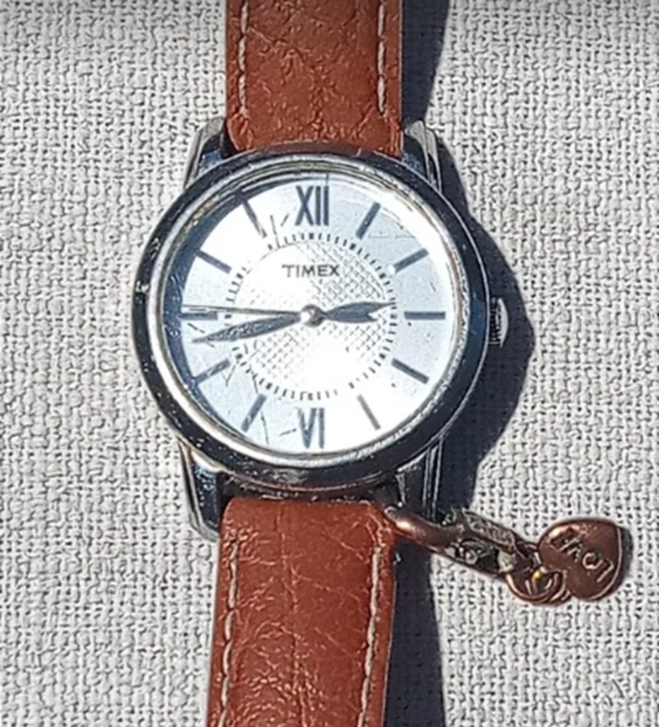 One of the photos I took of the Timex watch