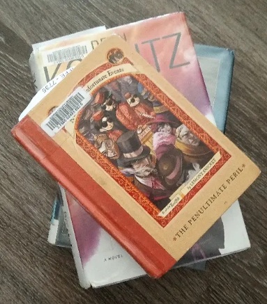Photo I took of the books I&#039;m reading 5-31-25