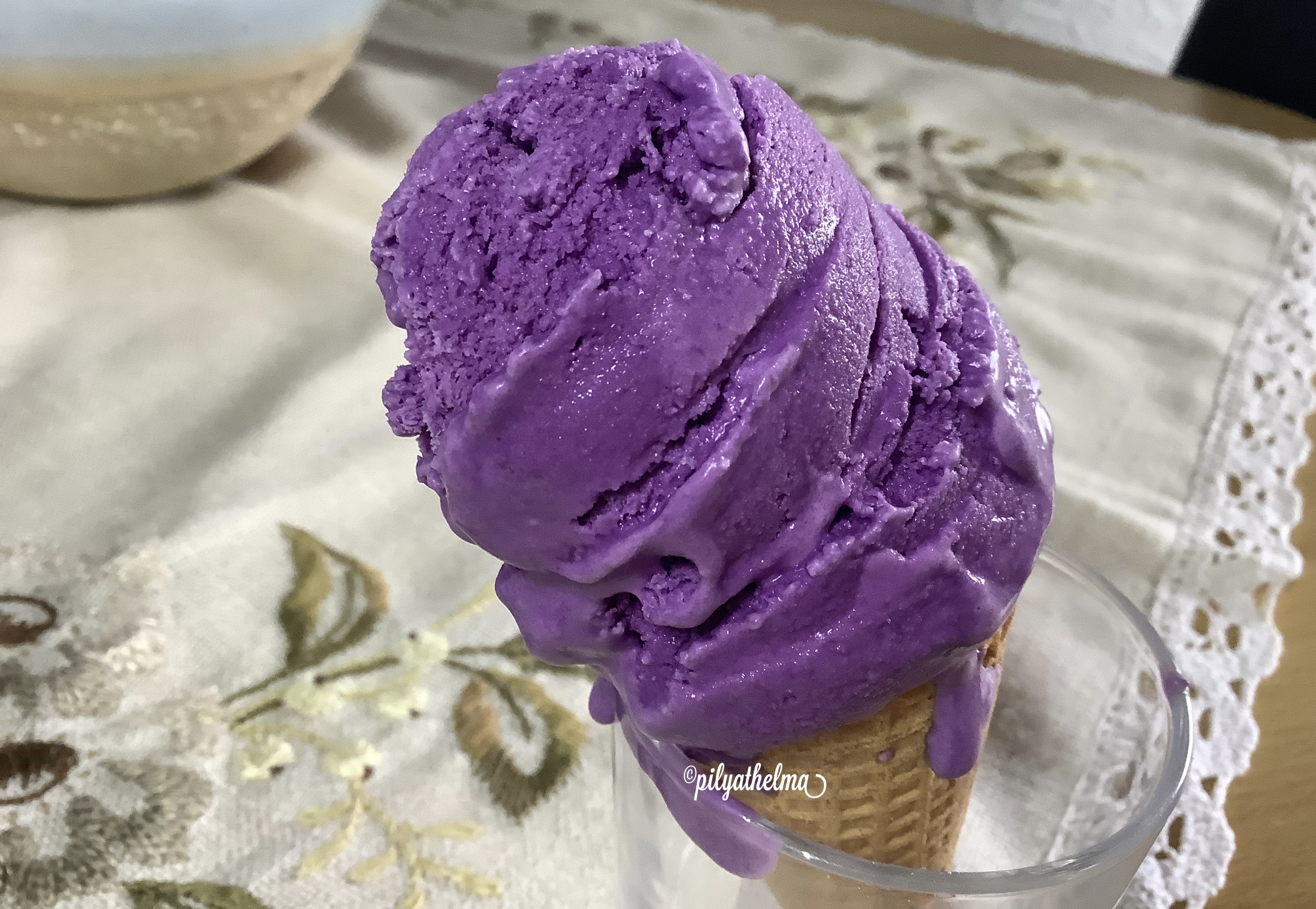 Ube Ice cream