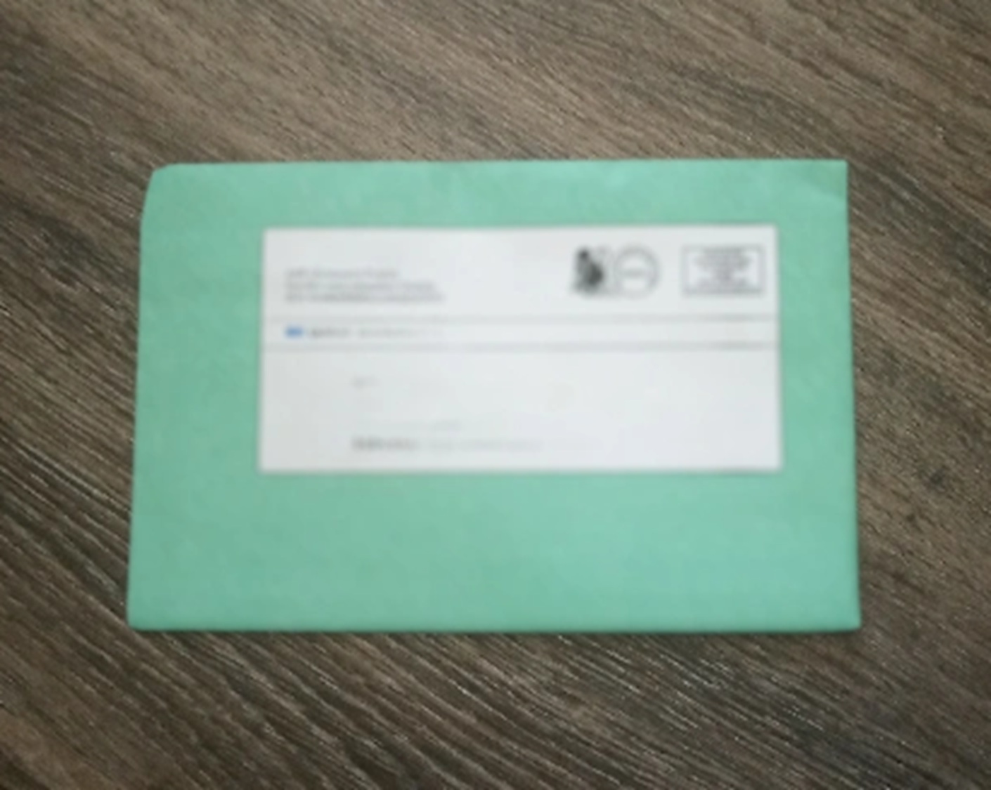 crummy photo I took of the mail