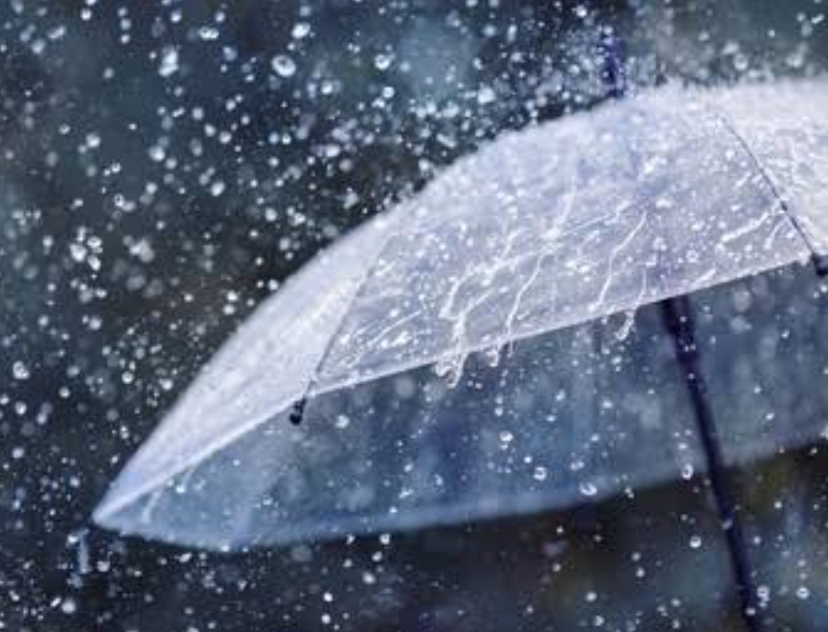Raining