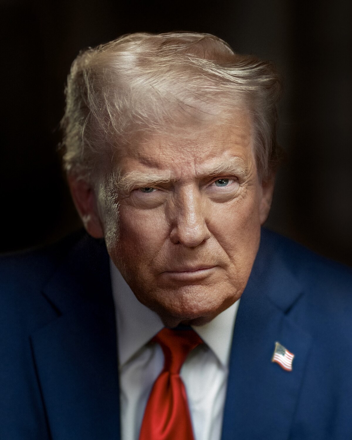 A file photo of US President, Donald Trump