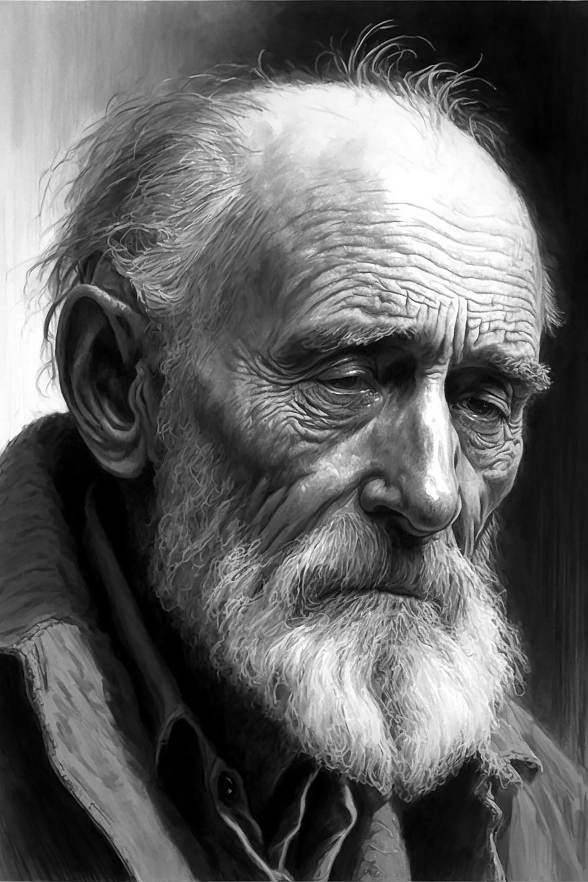 The old Zen master was very old