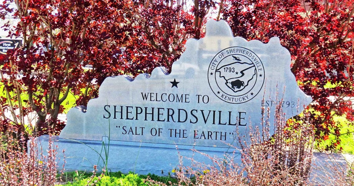 Image of the city limits of Shepherdsville Kentucky
