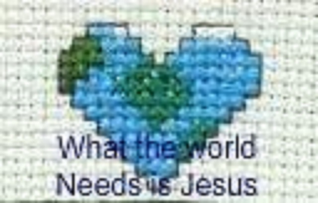 Cross stitch I did with words added on Microsoft Paint Cross stitch I did with words added on Microsoft Paint