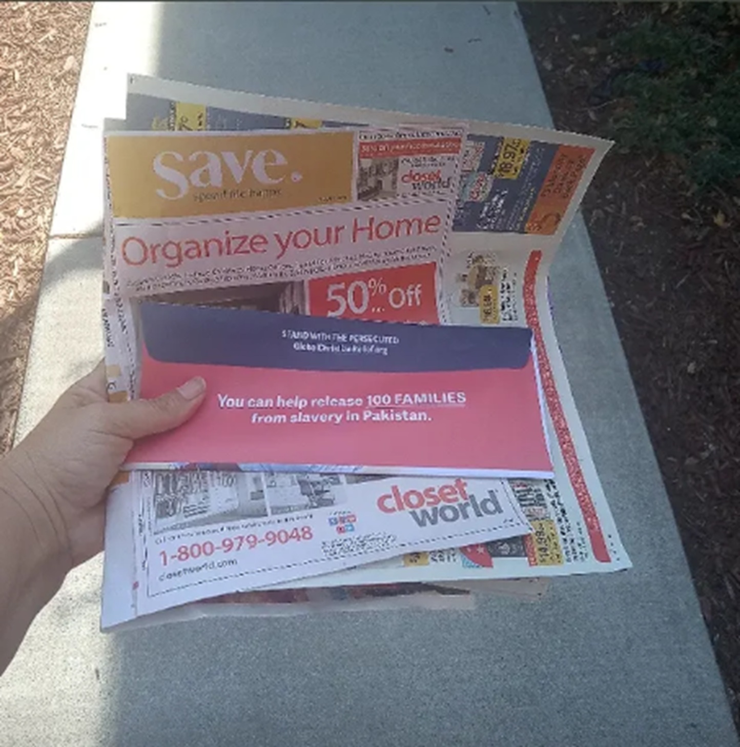 Photo I took of my exciting mail Photo I took of my exciting mail