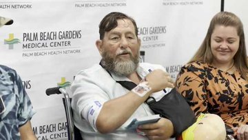 Bruce Brown is grateful that good people saved him when he suffered a heart attack