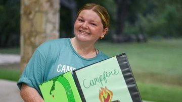 LTU senior Emma Foltz being praised by many for her actions of evacuating campers in Texas.