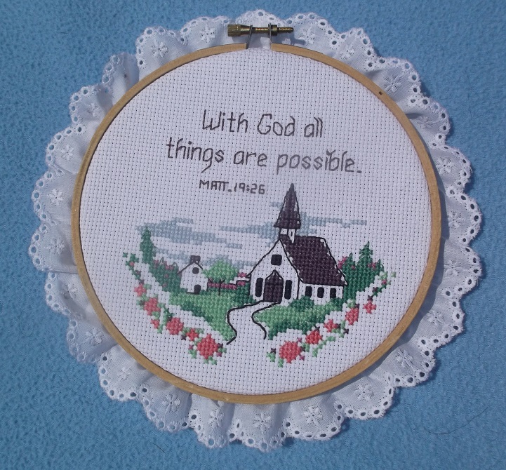 Cross stitch I did years ago Cross stitch I did years ago