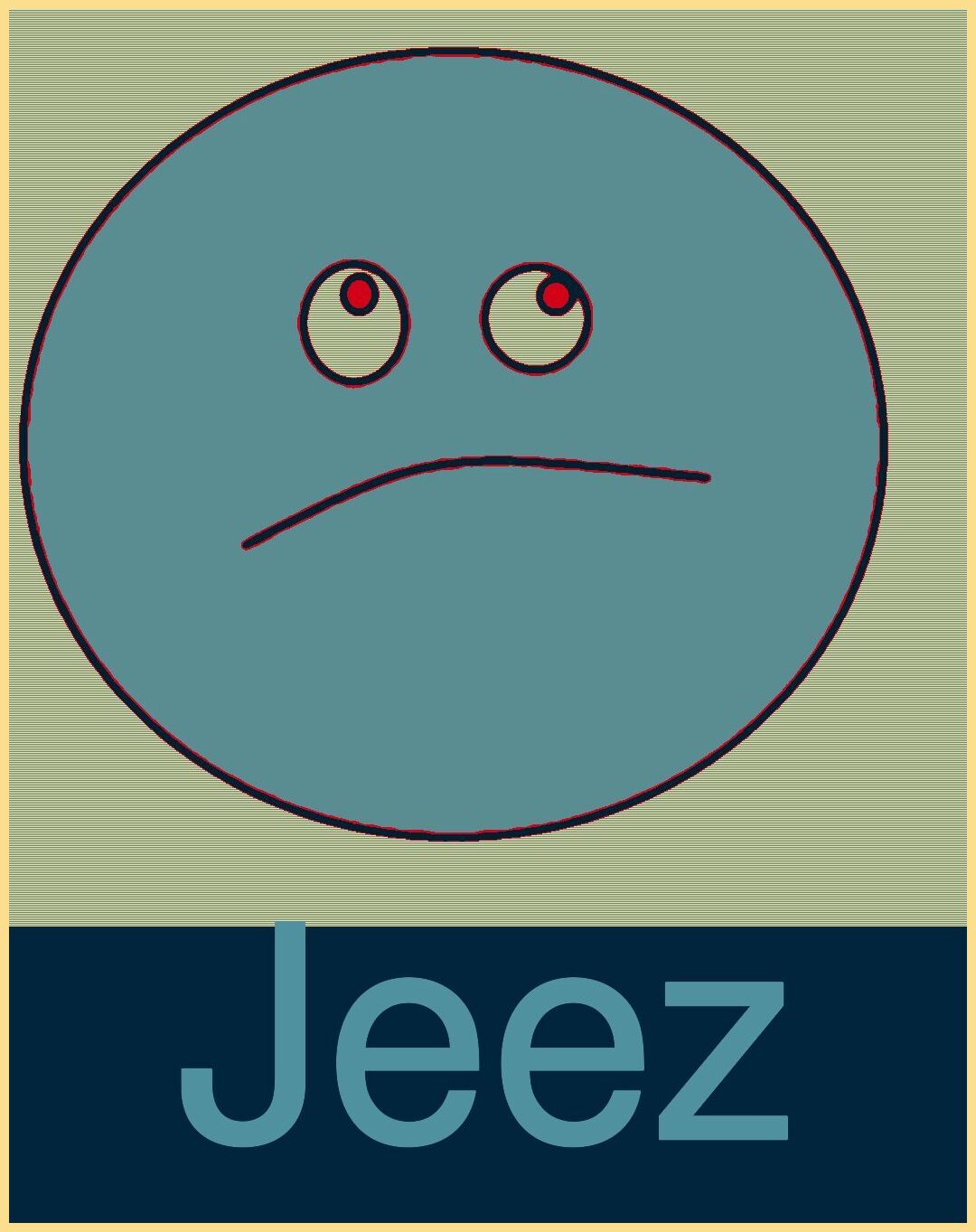 Created by me with Microsoft Paint with Obama style on LunaPic.com