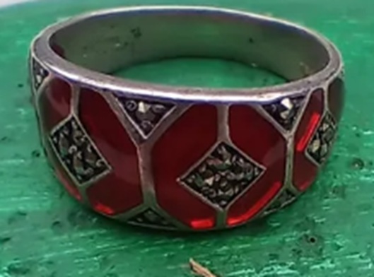 One of the photos I took of the next ring to go on eBay