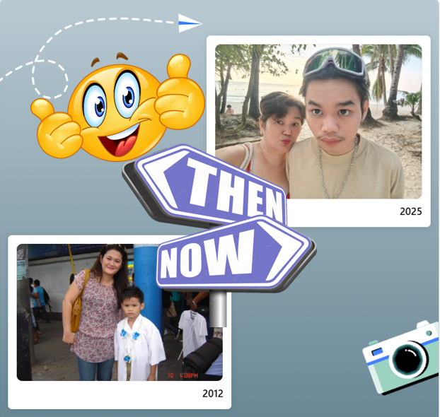 mother and daughter-then and now