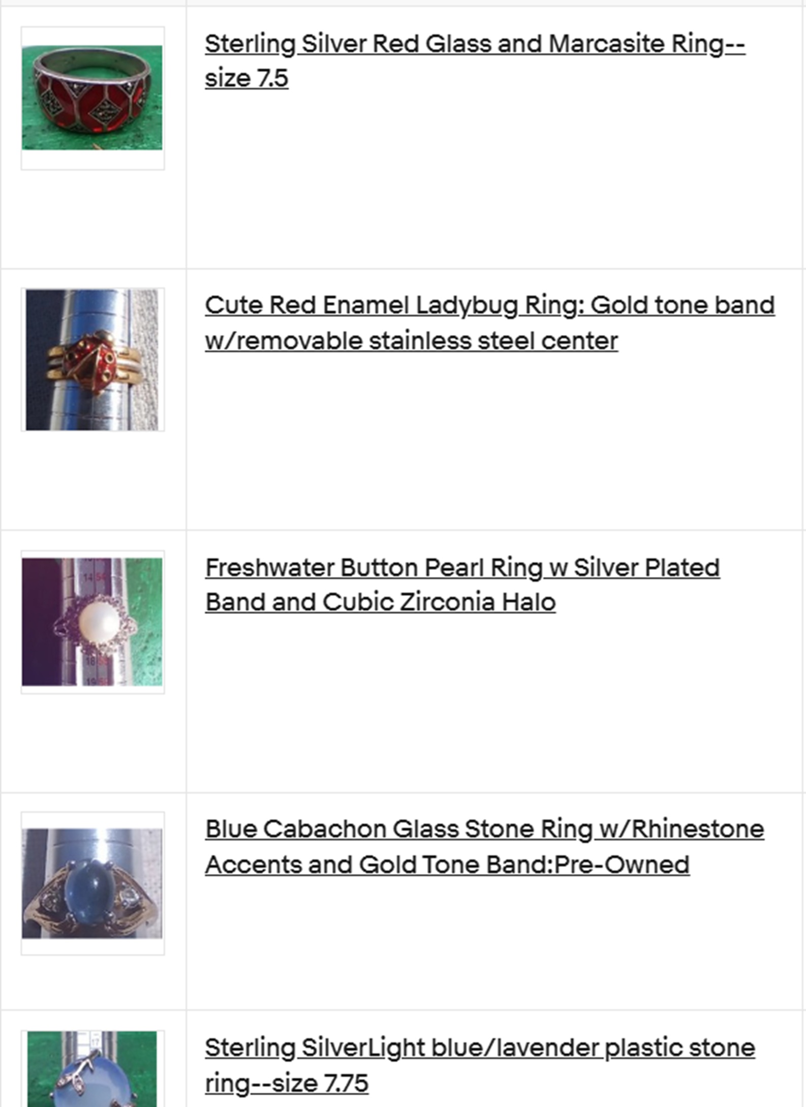 Screencap of eBay auctions I didn't mean to put up Screencap of eBay auctions I didn't mean to put up