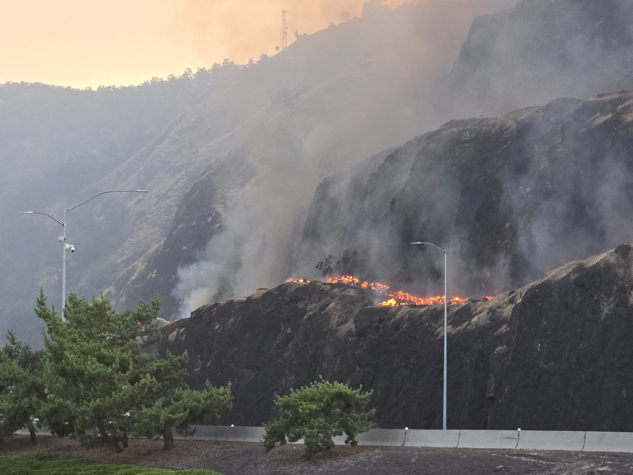 Fire on the mountain