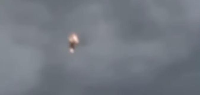 Flying object in Massachusetts
