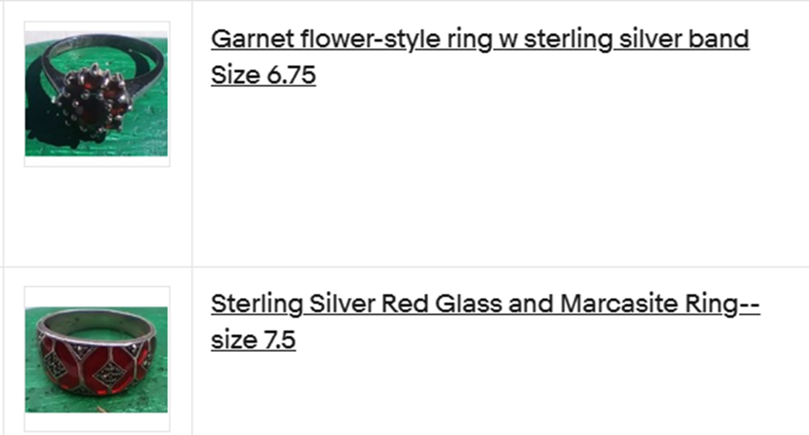 Screencap of two rings I have up that have two watchers each