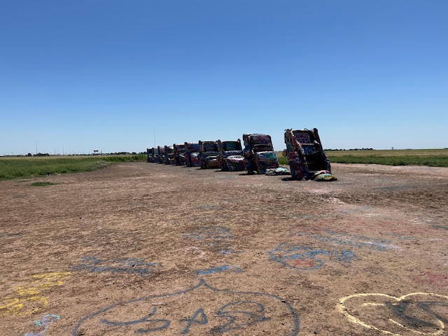 Cadillac Ranch, Amarillo. Photo taken by and the property of FourWalls. Cadillac Ranch, Amarillo. Photo taken by and the property of FourWalls.