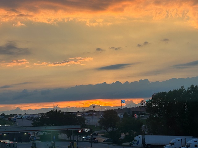 sunset over Kansas City. Photo taken by and the property of FourWalls. sunset over Kansas City. Photo taken by and the property of FourWalls.